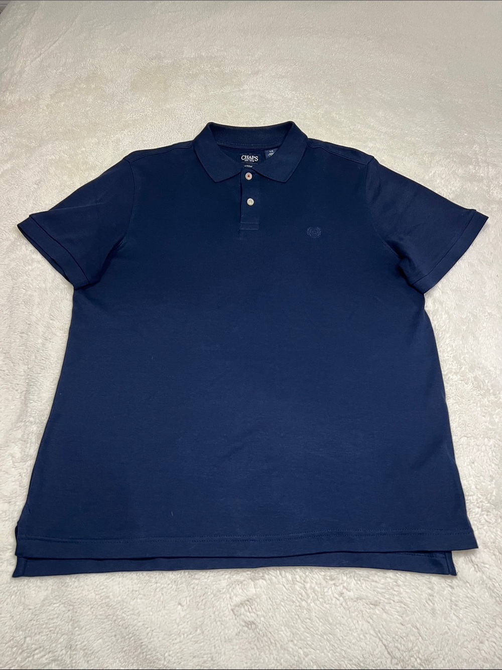 Chaps Men’s Dark Blue Polo Shirt Large